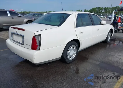 2002 Cadillac Deville Standard из США, поврежденный, VIN 1G6KD54Y82U122310